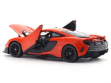 McLaren 675LT Orange 1:24 Welly Licensed Diecast Scale Model Car Collectible