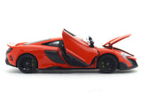 McLaren 675LT Orange 1:24 Welly Licensed Diecast Scale Model Car Collectible