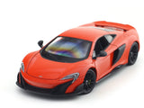 McLaren 675LT Orange 1:24 Welly Licensed Diecast Scale Model Car Collectible