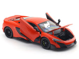 McLaren 675LT Orange 1:24 Welly Licensed Diecast Scale Model Car Collectible