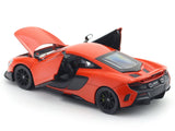 McLaren 675LT Orange 1:24 Welly Licensed Diecast Scale Model Car Collectible