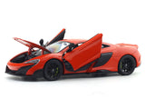 McLaren 675LT Orange 1:24 Welly Licensed Diecast Scale Model Car Collectible