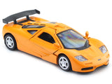 McLaren F1 GT-R orange 1:33-42 RMZ City licensed pull back car scale model
