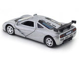 McLaren F1 GT-R silver 1:33-42 RMZ City licensed pull back car scale model