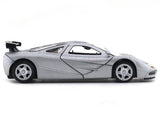 McLaren F1 GT-R silver 1:33-42 RMZ City licensed pull back car scale model