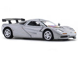 McLaren F1 GT-R silver 1:33-42 RMZ City licensed pull back car scale model