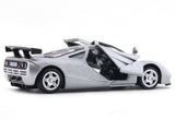 McLaren F1 GT-R silver 1:33-42 RMZ City licensed pull back car scale model