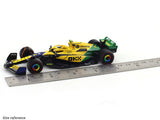 2024 McLaren MCL38 No.4 Senna Tribute 1:43 Bburago licensed Formula 1 diecast scale model car