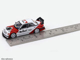 Mercedes-Benz 190E Evo II W201 Marlboro red 1:64 Rhino diecast scale model car miniature