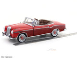Mercedes-Benz 220 SE Cabriolet Red 1:18 Sun Star Licensed Diecast Scale Model Car Collectible | Classic Mercedes Convertible | Buy in India