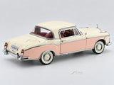 Mercedes-Benz 220 SE Coupé Cream Pink 1:18 Sun Star Licensed Diecast Scale Model Car Collectible | Classic Mercedes-Benz Coupe | Buy in India