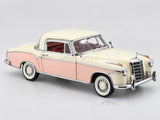 Mercedes-Benz 220 SE Coupé Cream Pink 1:18 Sun Star Licensed Diecast Scale Model Car Collectible | Classic Mercedes-Benz Coupe | Buy in India
