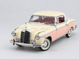 Mercedes-Benz 220 SE Coupé Cream Pink 1:18 Sun Star Licensed Diecast Scale Model Car Collectible | Classic Mercedes-Benz Coupe | Buy in India