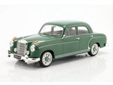 Mercedes-Benz 220S Limousine W180 II Green 1:18 KK Scale Diecast Scale Model Car Collectible