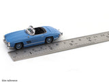 Mercedes-Benz 300SL Roadster Blue 1:64 diecast scale model car miniature collectible