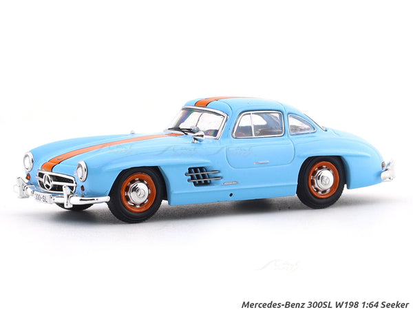 Mercedes-Benz 300SL W198 1:64 Seeker diecast scale model car miniature collectible
