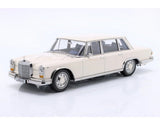 Mercedes-Benz 600 SWB W100 White 1:18 KK Scale Diecast Scale Model Car Collectible