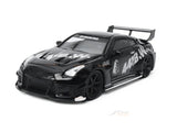 Mercedes-Benz Actros & Nissan GT-R R35 441B W UP Drift 1:64 Modernart Diecast Scale Model Truck & Car Set | Drift-Inspired Collectible