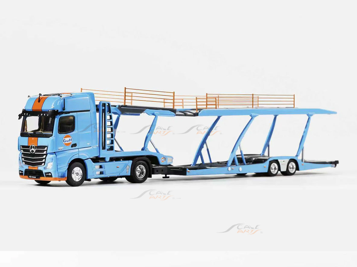 Mercedes-Benz Actros Double Deck Trailer Gulf 1:64 Shadow Pro