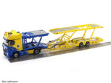Mercedes-Benz Actros Double Decker transporter spoon 1:64 GCD diecast scale model car miniature car collectible