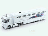 Mercedes-Benz Actros MP4 Martini Race Transporter Truck 1:43 Altaya Scale Model Truck Collectible | Motorsport Transporter | Buy in India