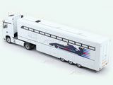 Mercedes-Benz Actros MP4 Martini Race Transporter Truck 1:43 Altaya Scale Model Truck Collectible | Motorsport Transporter | Buy in India