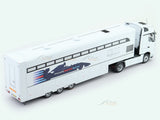 Mercedes-Benz Actros MP4 Martini Race Transporter Truck 1:43 Altaya Scale Model Truck Collectible | Motorsport Transporter | Buy in India
