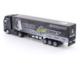 Mercedes-Benz Actros & Nissan GT-R R35 441B W UP Drift 1:64 Modernart Diecast Scale Model Truck & Car Set | Drift-Inspired Collectible