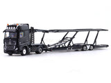 Mercedes-Benz Actros Transporter black 1:64 GCD diecast scale model car miniature car collectible