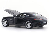 Mercedes-Benz AMG GT matte black 1:24 Maisto with Acrylic Case Licensed Diecast Scale Model Car Collectible