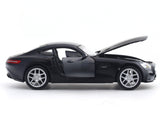 Mercedes-Benz AMG GT matte black 1:24 Maisto with Acrylic Case Licensed Diecast Scale Model Car Collectible