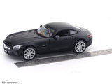 Mercedes-Benz AMG GT matte black 1:24 Maisto with Acrylic Case Licensed Diecast Scale Model Car Collectible