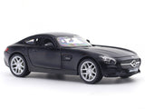 Mercedes-Benz AMG GT matte black 1:24 Maisto with Acrylic Case Licensed Diecast Scale Model Car Collectible