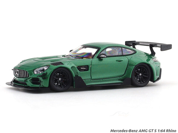 Mercedes-Benz AMG GT S Green 1:64 Rhino diecast scale model car miniature