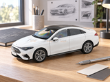 Mercedes-Benz CLA C174 White 1:18 NZG Licensed Scale Model Car Collectible | Premium Mercedes-Benz Model | Buy in India