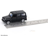 Mercedes-Benz G Class Matte Black 1:64 Bburago Licensed Diecast Scale Model Car Collectible
