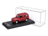 Mercedes-Benz G Class Red 1:64 Bburago Licensed Diecast Scale Model Car Collectible
