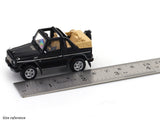 Mercedes-Benz G500 Cabriolet black 1:64 GCD diecast scale model car miniature collectible