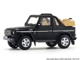 Mercedes-Benz G500 Cabriolet black 1:64 GCD diecast scale model car miniature collectible