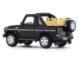 Mercedes-Benz G500 Cabriolet black 1:64 GCD diecast scale model car miniature collectible