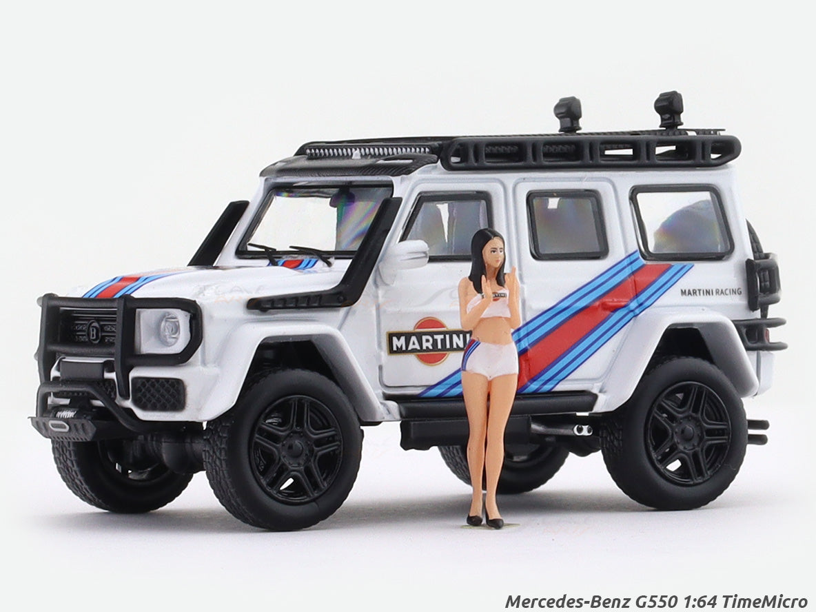 Mercedes-Benz G550 with figure 1:64 TimeMicro diecast scale model