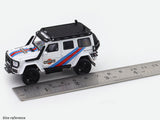 Mercedes-Benz G550 with figure 1:64 TimeMicro diecast scale model car miniature