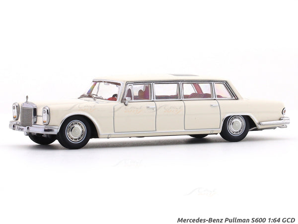 Mercedes-Benz Pullman S600 Beige 1:64 GCD diecast scale model car miniature collectible