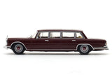 Mercedes-Benz Pullman S600 Red 1:64 GCD diecast scale model car miniature collectible