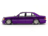Mercedes-Benz S Class W140 purple 1:64 Street Weapon diecast scale model car miniature