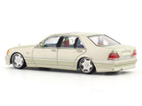 Mercedes-Benz S Class W140 smoke silver 1:64 Street Weapon diecast scale model car miniature