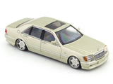 Mercedes-Benz S Class W140 smoke silver 1:64 Street Weapon diecast scale model car miniature