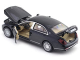 Mercedes-Benz Maybach S600 black 1:32 MSZ licensed pullback diecast Scale Model car collectible