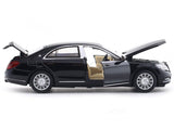 Mercedes-Benz Maybach S600 black 1:32 MSZ licensed pullback diecast Scale Model car collectible