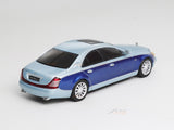 Mercedes-Maybach 57S L Blue / D Blue 1:64 Shadow Diecast Model Car | Luxury Sedan Collectible | Buy in India